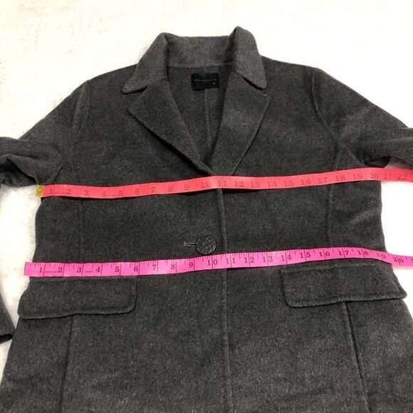 hotel Particulier Single Button Wool Blend Coat - Picture 10 of 13